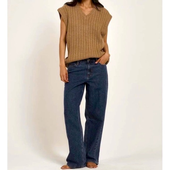 cupcakes & cashmere Sweaters - Braided cable knit sweater vest